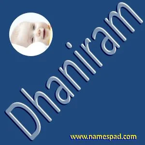 Dhaniram
