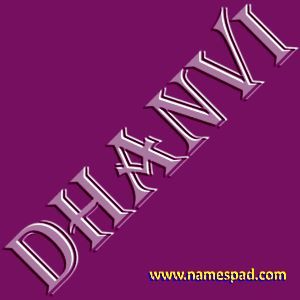 Dhanvi